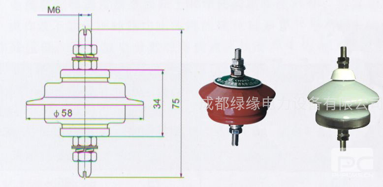 HY1.5W-0.28/1.3、HY1.5W-0.5/2.6低压型避雷器