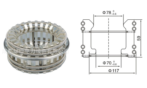 GC5-2000A梅花触头117×59(36片)